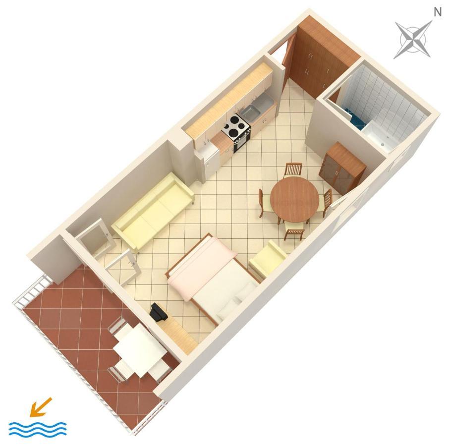 Apartments By The Sea Baska Voda, Makarska - 300 Exterior foto